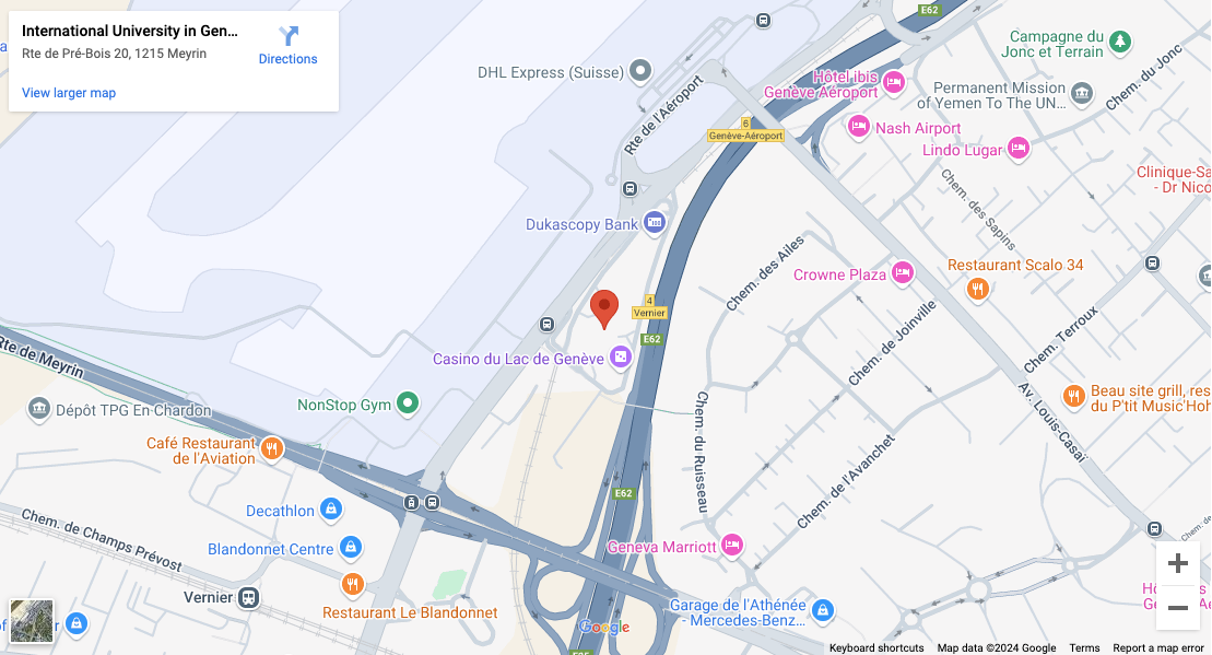 Google Map Itineraire pour La Boetie